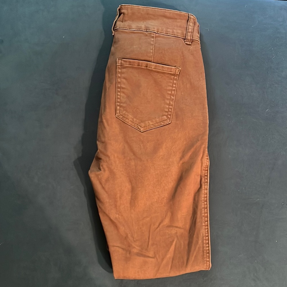 Studio Blue Size 27 Rust/Brick colored Skinny Jeans